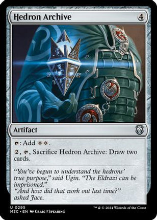 Hedron Archive (Ripple Foil) [Commander: Modern Horizons 3] Foil