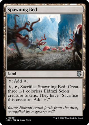Spawning Bed (Ripple Foil) [Commander: Modern Horizons 3] Foil