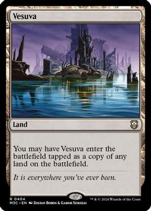 Vesuva (Ripple Foil) [Commander: Modern Horizons 3] Foil