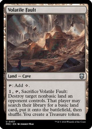 Volatile Fault (Ripple Foil) [Commander: Modern Horizons 3] Foil