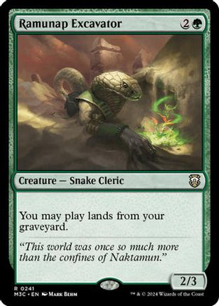 Ramunap Excavator (Ripple Foil) [Commander: Modern Horizons 3] Foil