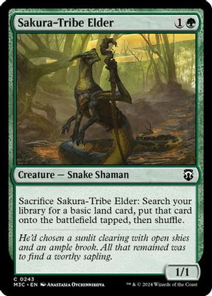 Sakura-Tribe Elder (Ripple Foil) [Commander: Modern Horizons 3] Foil