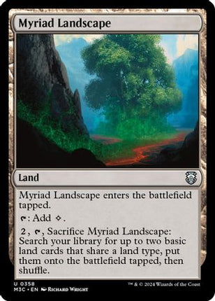 Myriad Landscape (Ripple Foil) [Commander: Modern Horizons 3] Foil