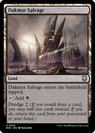 Dakmor Salvage (Ripple Foil) [Commander: Modern Horizons 3] Foil