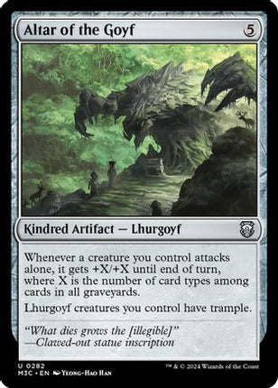 Altar of the Goyf (Ripple Foil) [Commander: Modern Horizons 3] Foil