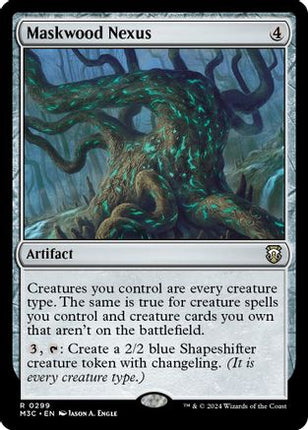 Maskwood Nexus (Ripple Foil) [Commander: Modern Horizons 3] Foil