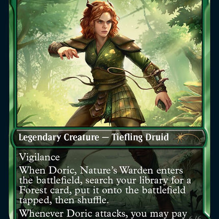 Doric, Nature's Warden // Doric, Owlbear Avenger [Secret Lair Drop]