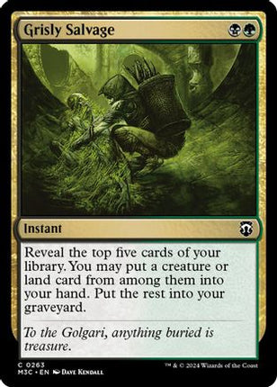 Grisly Salvage (Ripple Foil) [Commander: Modern Horizons 3] Foil