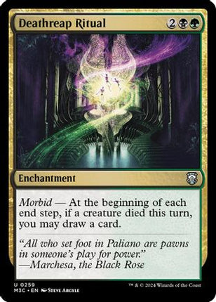 Deathreap Ritual (Ripple Foil) [Commander: Modern Horizons 3] Foil