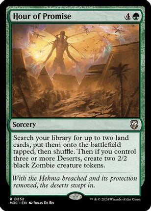 Hour of Promise (Ripple Foil) [Commander: Modern Horizons 3] Foil