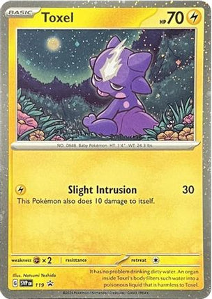 Toxel - 119 - 119/null [SV: Scarlet & Violet Promo Cards] Holofoil