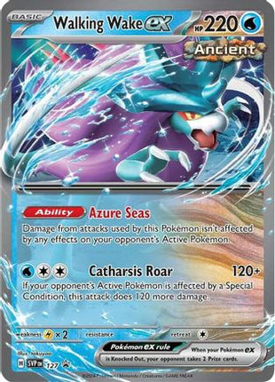 Walking Wake ex - 127 - 127/null [SV: Scarlet & Violet Promo Cards] Holofoil