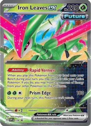 Iron Leaves ex - 128 - 128/null [SV: Scarlet & Violet Promo Cards] Holofoil