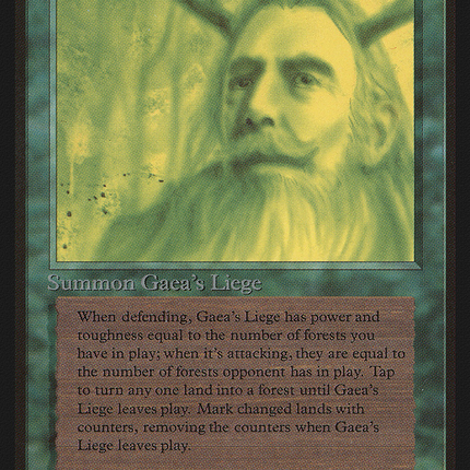 Gaea's Liege [Limited Edition Beta]