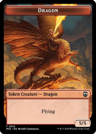 Dragon // Shapeshifter (0008) Double-Sided Token [Commander: Modern Horizons 3]