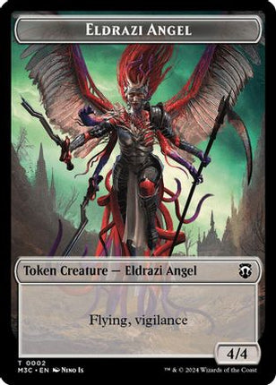 Eldrazi Angel // Copy Double-Sided Token [Commander: Modern Horizons 3]