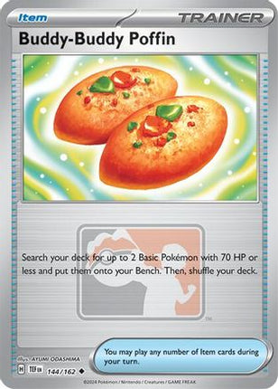 Buddy-Buddy Poffin - 144/162 [League & Championship Cards] Reverse Holofoil