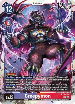 Creepymon [EX6-058] [Infernal Ascension] Foil