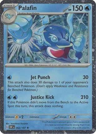 Palafin - 062/197 (Cosmos Holo) (62) [SV: Scarlet & Violet Promo Cards] Holofoil