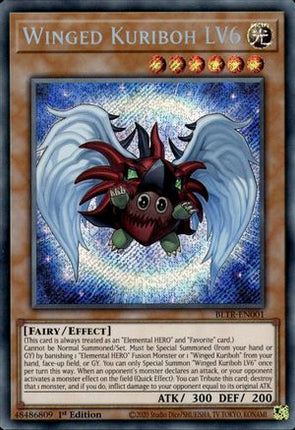 Winged Kuriboh LV6 (Secret Rare) [BLTR-EN001] 1st Edition
