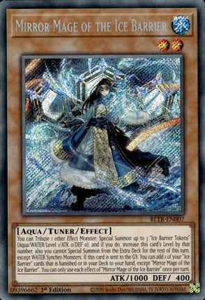 Mirror Mage of the Ice Barrier (Secret Rare) [BLTR-EN007] 1st Edition