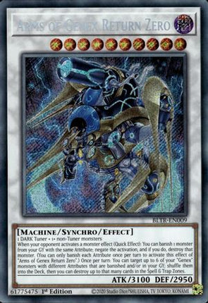 Arms of Genex Return Zero (Secret Rare) [BLTR-EN009] 1st Edition