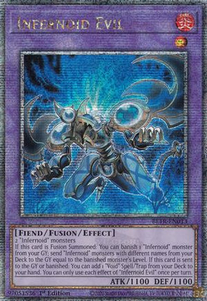 Infernoid Evil (Quarter Century Secret Rare)  [BLTR-EN013] 1st Edition