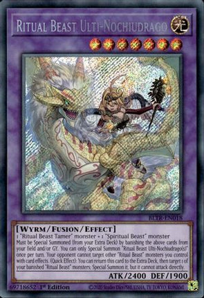 Ritual Beast Ulti-Nochiudrago (Secret Rare) [BLTR-EN018] 1st Edition