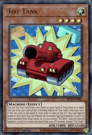 Toy Tank [BLTR-EN022] Ultra Rare 1st Edition