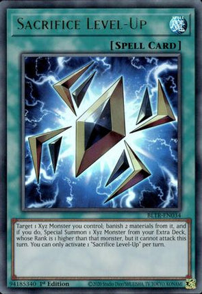 Sacrifice Level-Up [BLTR-EN034] Ultra Rare 1st Edition