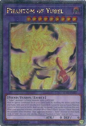 Phantom of Yubel (Quarter Century Secret Rare)  [BLTR-EN047] 1st Edition
