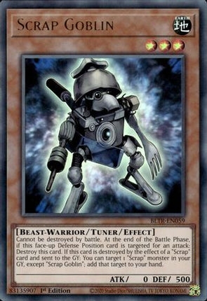 Scrap Goblin (Ultra Rare) [BLTR-EN059] 1st Edition
