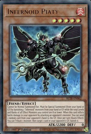 Infernoid Piaty (Ultra Rare) [BLTR-EN062] 1st Edition