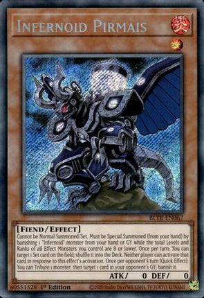 Infernoid Pirmais (Secret Rare) [BLTR-EN067] 1st Edition