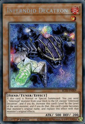 Infernoid Decatron (Secret Rare) [BLTR-EN069] 1st Edition