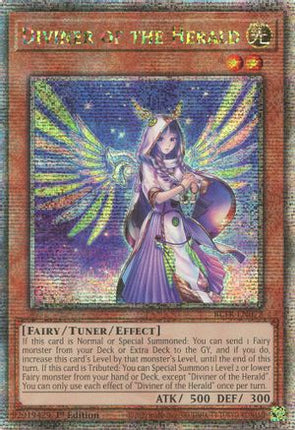 Diviner of the Herald  [BLTR-EN072] Quarter Century Secret Rare 1st Edition