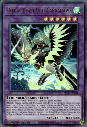 Ritual Beast Ulti-Cannahawk (Ultra Rare) [BLTR-EN084] 1st Edition