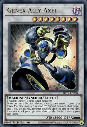 Genex Ally Axel (Ultra Rare) [BLTR-EN088] 1st Edition