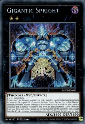Gigantic Spright (Secret Rare) [BLTR-EN091] 1st Edition