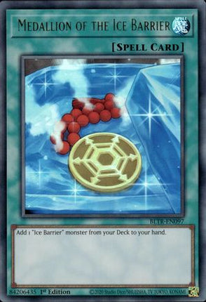 Medallion of the Ice Barrier (Ultra Rare) [BLTR-EN097] 1st Edition