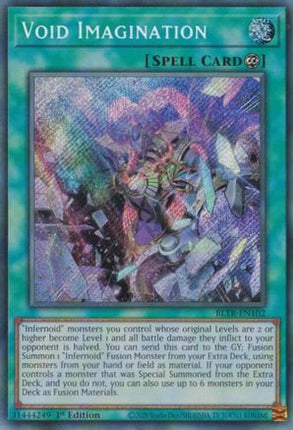 Void Imagination (Alternate Art) [BLTR-EN102] Secret Rare 1st Edition