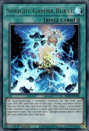 Spright Gamma Burst (Ultra Rare) [BLTR-EN105] 1st Edition