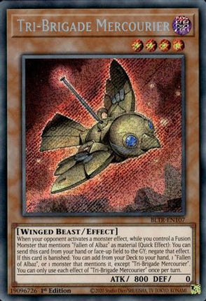 Tri-Brigade Mercourier (Secret Rare) [BLTR-EN107] 1st Edition