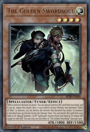 The Golden Swordsoul [BLTR-EN109] Ultra Rare 1st Edition