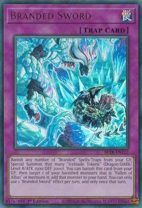 Branded Sword (Ultra Rare) [BLTR-EN112] 1st Edition