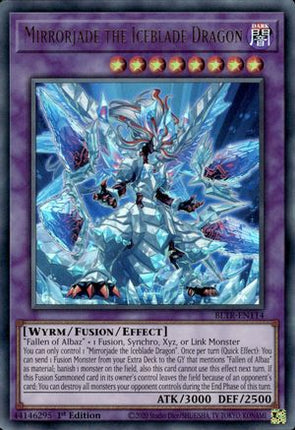 Mirrorjade the Iceblade Dragon (Ultra Rare) [BLTR-EN114] 1st Edition