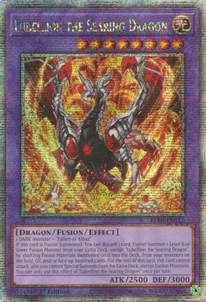 Lubellion the Searing Dragon (Quarter Century Secret Rare)  [BLTR-EN115] 1st Edition