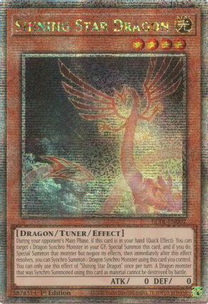 Shining Star Dragon (Quarter Century Secret Rare)  [BLTR-EN002] 1st Edition