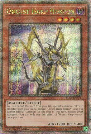Orcust Harp Horror (Quarter Century Secret Rare)  [BLTR-EN071] 1st Edition