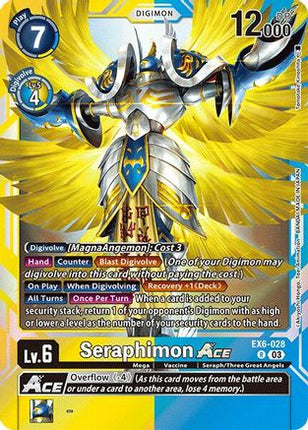 Seraphimon ACE [EX6-028] [Infernal Ascension] Foil